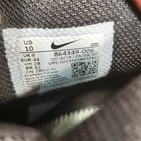 Nike SB Blazer Mid Sneakers Grey Size 10 ID 864349-006 main image 6